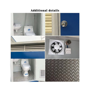 Toilettes portables au design moderne, salles de <span class=keywords><strong>bains</strong></span> préfabriquées pour <span class=keywords><strong>camping</strong></span> en plein air par <span class=keywords><strong>les</strong></span> fabricants de solutions EPS mobiles avec graphique - Product Image 5