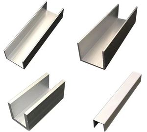 6063 T5 Nhôm Hợp Kim U Hình Dạng Kênh Tùy Chỉnh Nhôm Đùn U Hình Dạng Hồ Sơ Cho Kính Sửa Chữa Khe Cắm Trượt Kênh Đường Ray - Product Image 1