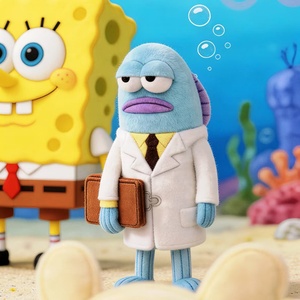 Auténticos PPMART FROZEN GONG Bikini Bottom Buddies 2 Caja Sorpresa Serie de Peluches Divertidos Colgantes de Caja Sorpresa - Product Image 4