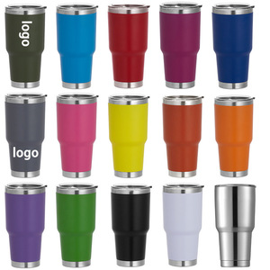 Gobelet isotherme en acier inoxydable SL Wholesale 30oz avec pulvérisateur de poudre, personnalisable, idéal <span class=keywords><strong>pour</strong></span> les porte-gobelets de véhicule, cadeaux - Product Image 4