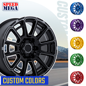 ล้อฟอร์จขนาดใหญ่พิเศษแบบเว้าลึก Speed Mega ขนาด 22-30 นิ้ว ผลิตจากอลูมิเนียมอัลลอย สำหรับรถบรรทุกและรถออฟโรด - Product Image 5