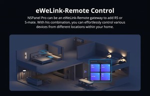Panel de Control Inteligente para el Hogar SONOFF NSPanel Pro, Pantalla Táctil Completa de 3.95 Pulgadas, WiFi, Zigbee, Termostato Inteligente, Interruptor con Pantalla, Nube - Product Image 4