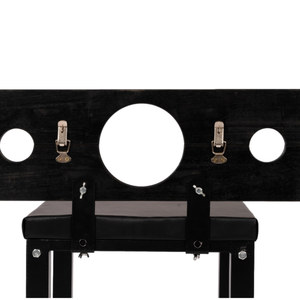 Attrezzi Criminali: Sedia per inginocchiarsi, Accessori per la regolazione, Manette per <span class=keywords><strong>il</strong></span> collo, Accessori SP, Strumenti di punizione, Sedia Bummery, Rack di contenimento - Product Image 3