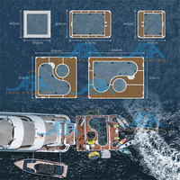Yacht gonflable Drop Stitch Piscine flottante Mer Océan Plage Grande piscine gonflable profonde de Chine pour Yachts