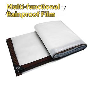 <span class=keywords><strong>Serre</strong></span> de bâche imperméable en PVC renforcé transparent et couverture imperméable polyvalente de stockage avec service de traitement de coupe personnalisé - Product Image 3