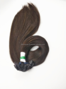 V-Tip Kératine Hair Extensions Cheveux Humains Doux Lisse Brillant Longue Durée Fournisseur Extensions de Cheveux - Product Image 4