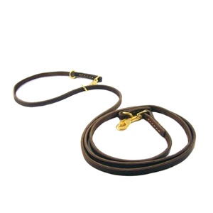 Correa de cuero para perro personalizada, de alta calidad, venta al por mayor - Product Image 1