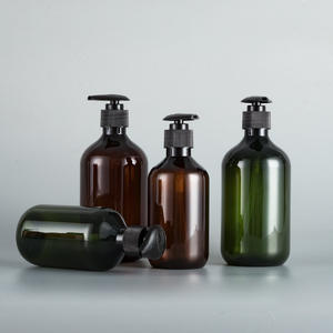 Botella de Plástico PET de Alta Calidad de 300ml 500ml para Cuidado de la Piel, Loción Corporal, Limpiador Facial, Champú, con Bomba y Serigrafía - Product Image 2