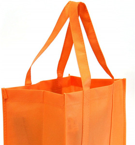 Custom Print Logo Eco-friendly Promotional Machine <b>Tote</b> Gift <b>Bags</b> Cheap Reusable Non Woven Shopping <b>Bag</b> - Product Image 3