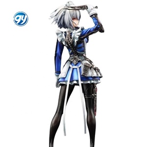 Nueva Figura de Izayoi Sakuya del Proyecto <span class=keywords><strong>Touhou</strong></span>, Modelo de Anime de Sirvienta Roja, Estatua en Caja de Regalo, Manualidades de Plástico - Product Image 5