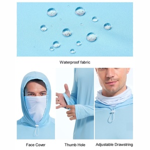 Sudadera de Pesca con Capucha de Poliéster de Secado Rápido con Estampado por Sublimación, Protección Solar UPF 50 - Product Image 3