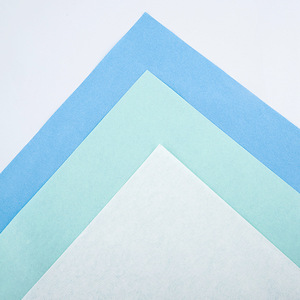 Papier crépon médical pour stérilisation, bleu, imperméable, résistant aux hautes températures, jetable, imprimable - Product Image 1