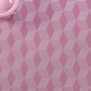 <span class=keywords><strong>Pas</strong></span> <span class=keywords><strong>cher</strong></span> Vente en gros Restaurant Hôtel Cuisine Antidérapant Résistant à la chaleur carré Vinyle Pvc <span class=keywords><strong>Assiette</strong></span> à dîner Tapis de table à manger Sets de table - Product Image 6