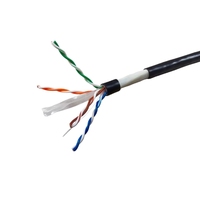 Câble réseau Cat6a UTP, conducteur en cuivre sans oxygène, bobine de 100 m, haute vitesse, faible latence, 5G, 6G, station de base, informatique en nuage