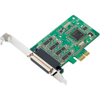 Carte série Moxa Cp 114el Pci Express 4 ports Rs232 pour usage industriel
