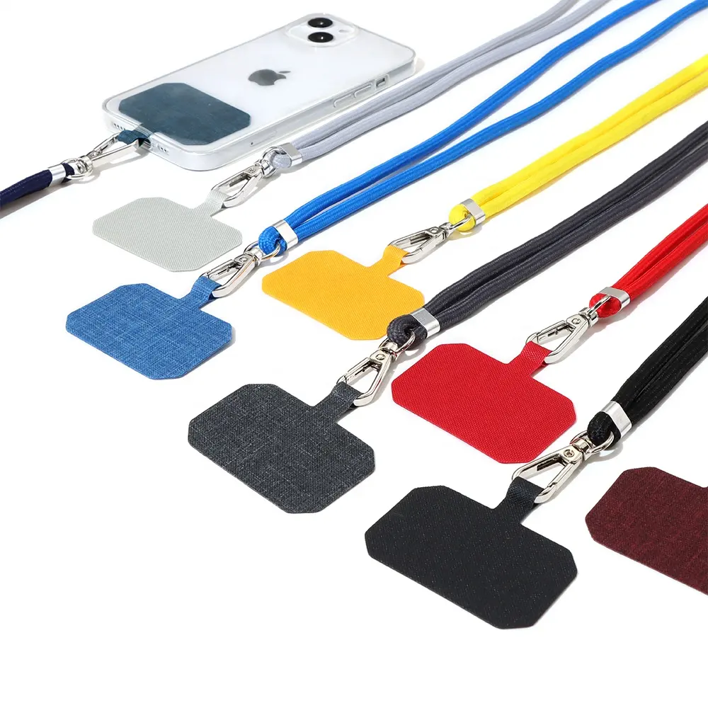 High Quality Adjustable Nylon Cell Phone Universal Lanyard Crossbody Mobile Phone Straps Chain Personalized