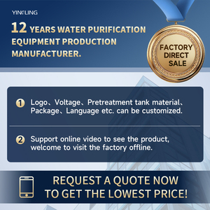 250/500 lít mỗi giờ RO hệ thống thẩm thấu ngược nhà máy xử lý nước RO Máy lọc nước để làm cho máy nước tinh khiết - Product Image 2