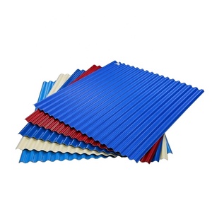 GL GI PPGI PPGL Feuilles de toiture ondulées et forme spéciale de tuiles <span class=keywords><strong>en</strong></span> extérieur Application avec <span class=keywords><strong>film</strong></span> de peinture PE HDP PVDF - Product Image 2