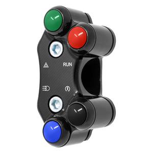 Interruptor de manillar derecho para Ducati Multistrada V2 (orificios alineados) con abrazadera BR 020R - Product Image 4