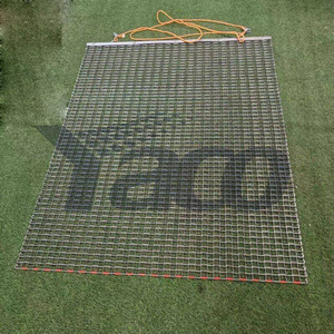Alfombrilla de arrastre de 3 pies x 4 pies, alfombrilla de nivelación y aseo de campo duradera para mantenimiento de béisbol, softbol y Infield - Product Image 3