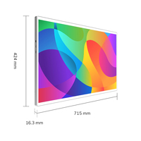 MinewTag RS315, Señalización Electrónica de Papel de 31.5 Pulgadas, 6 Colores, Luces LED NFC, 5 Años de Duración de la Batería, para Carteles de Supermercados y Comercios