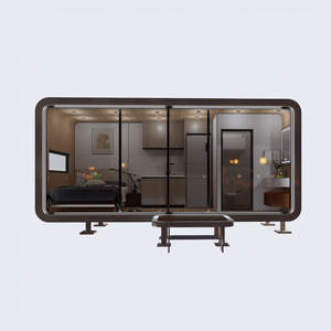 Rumah Prefabrikasi Dekorasi Kabin Apel Amerika Australia, Gudang Penerbangan Mobile, Rumah Komersial, Vila Mobile - Product Image 6