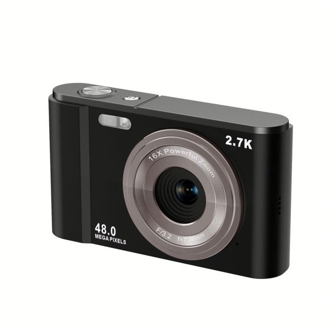 Kids Camera Digital 48 Million Entry-level High-definition Pixel Mini DSLR Toy Camera 4K Professional CMOS 180 Wide Angle 16x