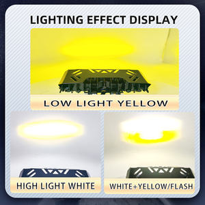 3透镜摩托车聚光灯发光二极管透镜前照灯行车灯5064灯珠工作灯雾灯汽车卡车灯泡 - Product Image 4