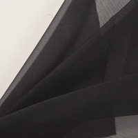 Fabrication de tissu d'entoilage thermocollant en sergé de polyester tissé au jet d'eau pour la taille des chemises et des vêtements