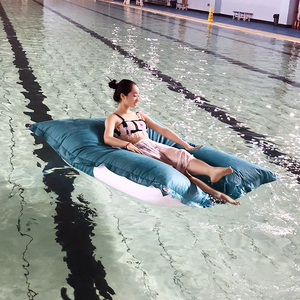 Chaise d'extérieur étanche, grand sac de haricots flottant pour piscine, - Product Image 6
