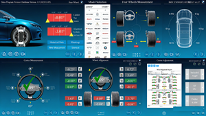 Équipement d'alignement automobile 3D à écran unique haute précision avec caméra, version manuelle, pour alignement des quatre roues de voiture - Product Image 4