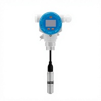 Transmetteur de pression en acier inoxydable de niveau IP68, sonde classique de 27 mm, conception étanche dédiée avec écran LCD