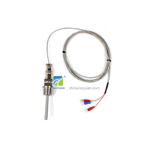 Capteur de température RTD Laiyuan 6*50mm 3 fils, thermocouple en platine <span class=keywords><strong>PT100</strong></span> - Product Image 3
