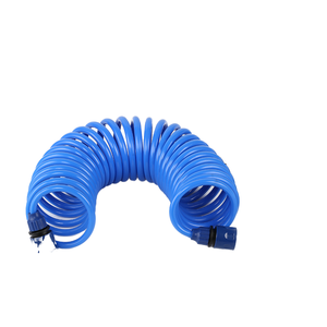 Mangueira de Jardim Espiral de Plástico EVA de Alta Qualidade 3/8 Polegadas Diâmetro Padrão BS 10 Bar Pressão Mangueiras e Carretéis de Irrigação - Product Image 1