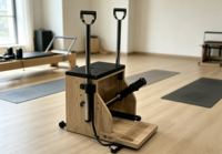 Chaise Wunda stable à cadre en érable de haute qualité pour l'entraînement, usage commercial et domestique, équipement de yoga et de Pilates, approvisionnement direct usine Chine