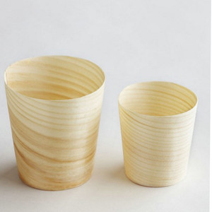 ESTICK Wooden <strong>Cup</strong> <strong>for</strong> Coffee Logo Tea Beer Natural Disposable Biodegradable Party 7 <strong>Working</strong> Days Top <strong>Cup</strong> Type Natural Color 100 - Product Image 6