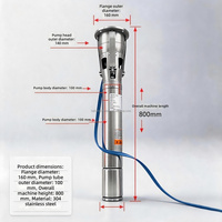 Bomba de Agua para Fuente de Acero Inoxidable de 110V-380V, 2.2kw, 3kw, 4kw