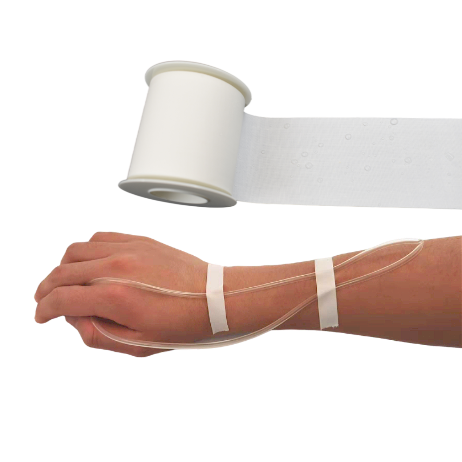 Anthrive Offre Spéciale adhésif médical blanc hypoallergénique pour plâtre chirurgical de Sport, bande étanche pour cerclage rigide