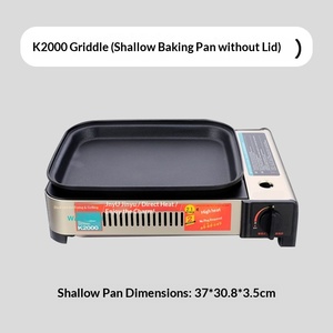 Four à poisson grillé Jin Yu <span class=keywords><strong>Kaishi</strong></span>, modèle commercial Kas, portable d'extérieur, avec pot spécialisé, compatible gaz domestique, pour hot pot et grillades - Product Image 6