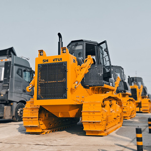 รถดันดิน SHANTUI 220 แรงม้า สำหรับงานขุดดินและขนย้ายวัสดุ - Product Image 2
