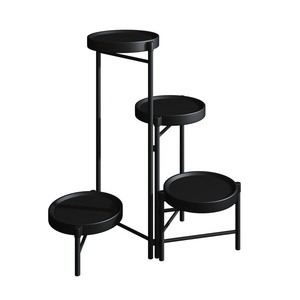 Support de plante en métal simple avec fonction de rotation, de pliage et de démontage pour une utilisation intérieure à la maison - Product Image 5
