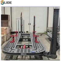 Machine de réparation de carrosserie automobile en acier inoxydable SLD, redressage de carrosserie, garantie 1 an, fabrication Shandong, 5600x2200mm
