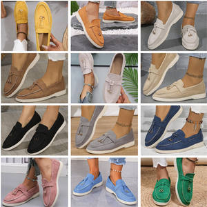 2025 nuova vendita calda <span class=keywords><strong>scarpe</strong></span> autunnali da <span class=keywords><strong>donna</strong></span> <span class=keywords><strong>comode</strong></span> <span class=keywords><strong>scarpe</strong></span> da passeggio basse in finta pelle scamosciata - Product Image 6