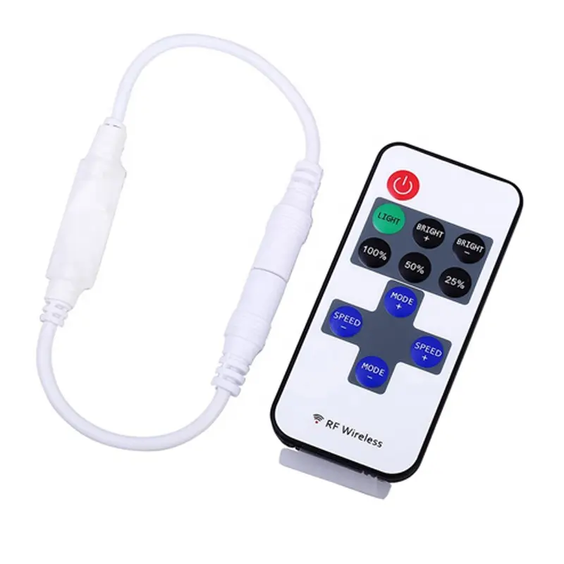 8A 24A 30A dimmer RF switch touch controller for 5050 single color LED strip 