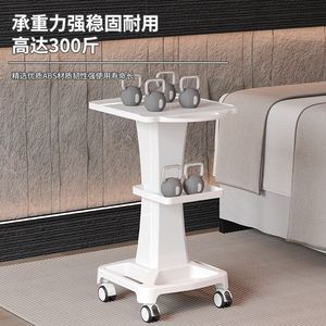 Luxury Rolling <b>Trolley</b> Cart for Beauty Salon & SPA Silent <b>Wheel</b> Pedestal Stand for Barber Shop & Equipment SPA Stand <b>Wheel</b> Cart - Product Image 3