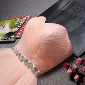Sweetheart Neckline Tulle A-Line Mini Dress Empire Waist Candy Color Party Club Dress - Product Image 3