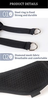 Appareil de traction cervicale pour le fitness, ceinture souple d'étirement du cou, soulagement de la douleur, cadre de traction médical réglable