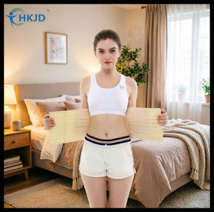 Faixa Abdominal Pós-Parto Respirável HKJD Sem Costura com Suporte de Barbatanas para Recuperação Pós-Cesariana e Controle Abdominal - Product Image 3