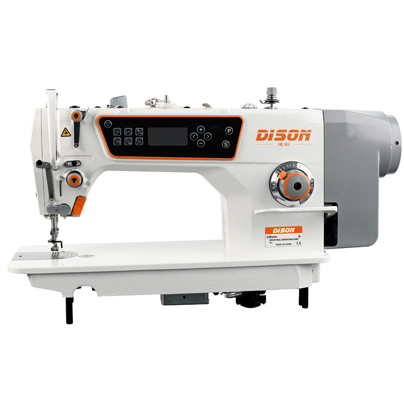 DS-6610D высокоскоростная Одиночная игла с прямым приводом со встроенным панель швейная машина с фунцкией шитья закрытых стежков