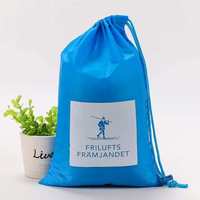 Sacs à cordon personnalisés promotionnels avec logo, sacs de sport durables, sacs à dos à cordon imperméables pour les fans de football, cadeau pour les supporters